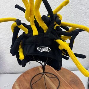 Mental Gear Black Yellow Dreadlock Hat One Size Novelty Costume Accessory
